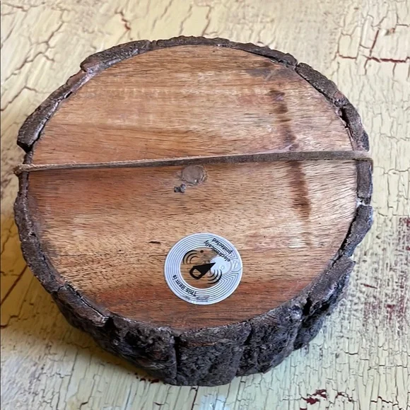 Rustic Wooden Coaster Set - Picture 4 of 4